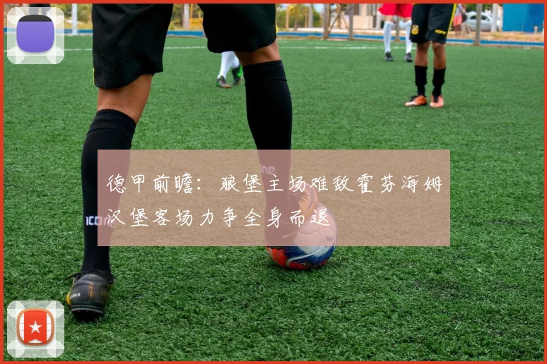 德甲前瞻：狼堡主场难敌霍芬海姆汉堡客场力争全身而退